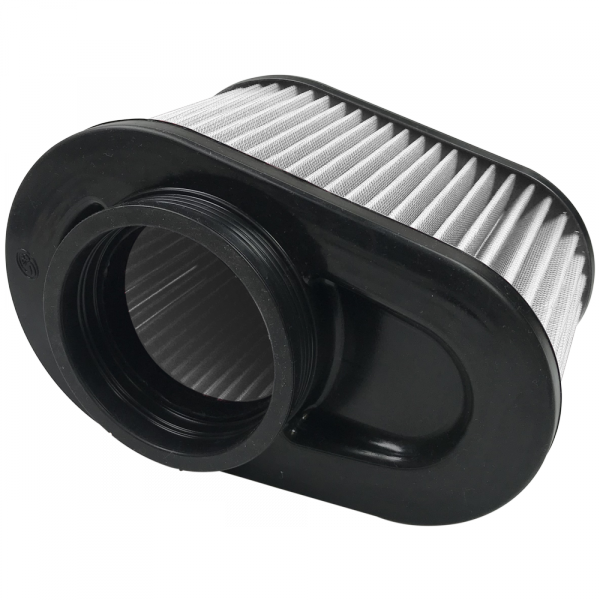 ~(3-Lbs.-12X9x9)~-Air-Filter-For-Intake-Kits-75-5070-Dry-Extendable-White-S-B