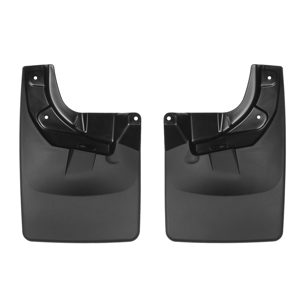 ~(3-Lbs.-19X13x4)~-Black-No-Drill-Mudflaps-Toyota-Tacoma-2016--With-Fender-FlaresMolding