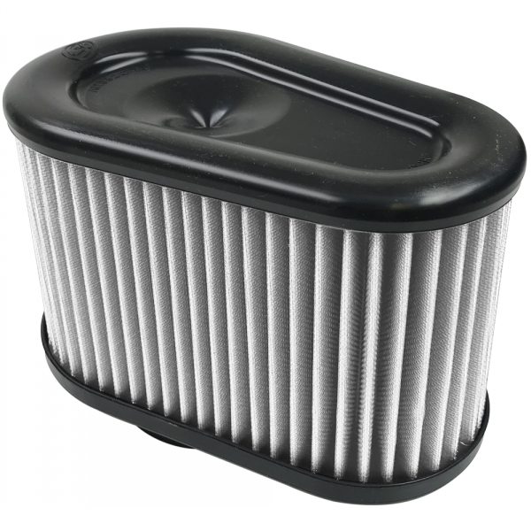 ~(3-Lbs.-12X9x9)~-Air-Filter-For-Intake-Kits-75-5070-Dry-Extendable-White-S-B