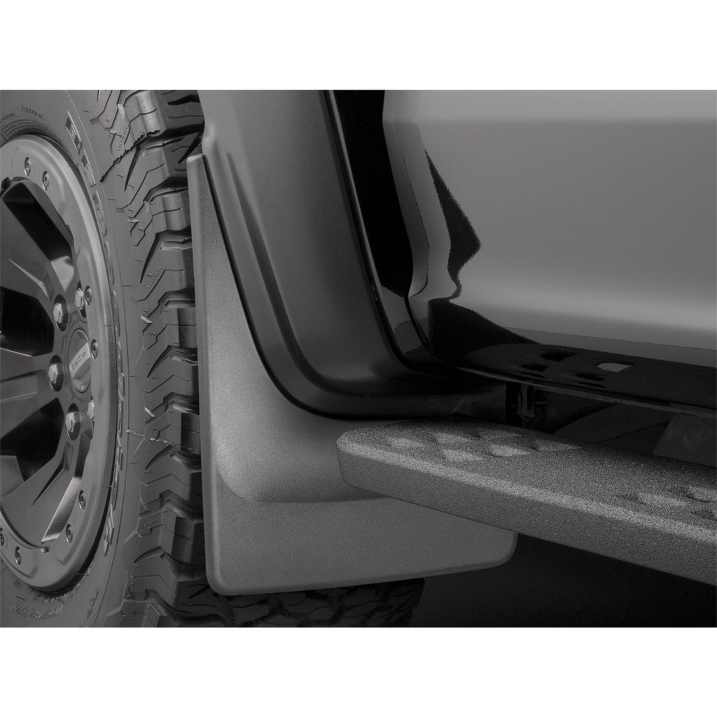 ~(3-Lbs.-19X13x4)~-Black-No-Drill-Mudflaps-Ford-F-150-Raptor-2017-