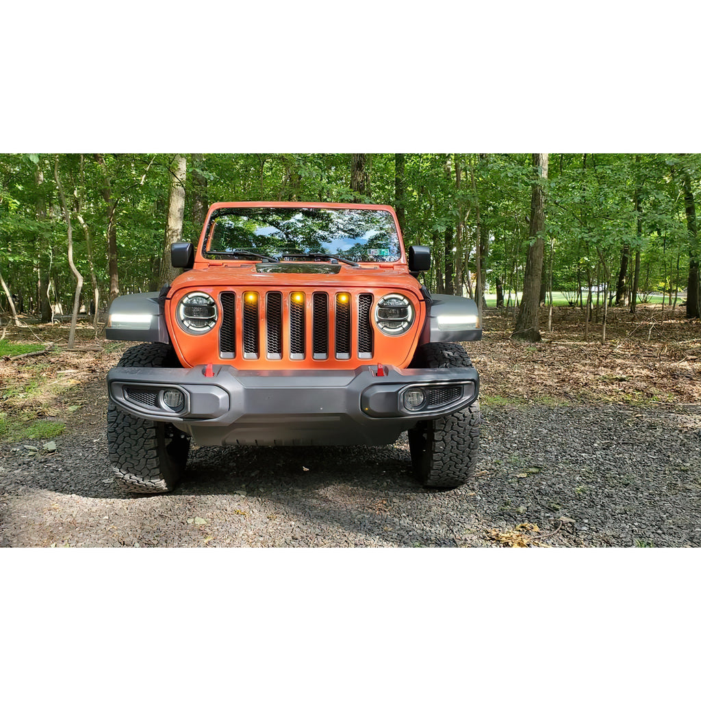 ~(3-Lbs.-9X9x4)~-Oracle-Pre-Runner-Style-Led-Grill-Kit-For-Jeep-Gladiator-Jt
