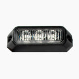 Race Sport RS-A3069SM3-W 3-LED White IP68 Surface Mount Strobe