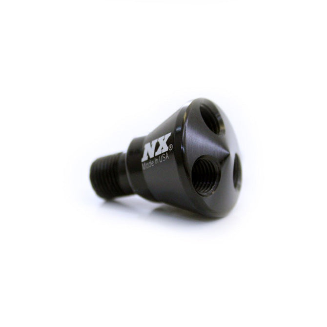 3-Port-Showerhead-Distribution-Block---Black