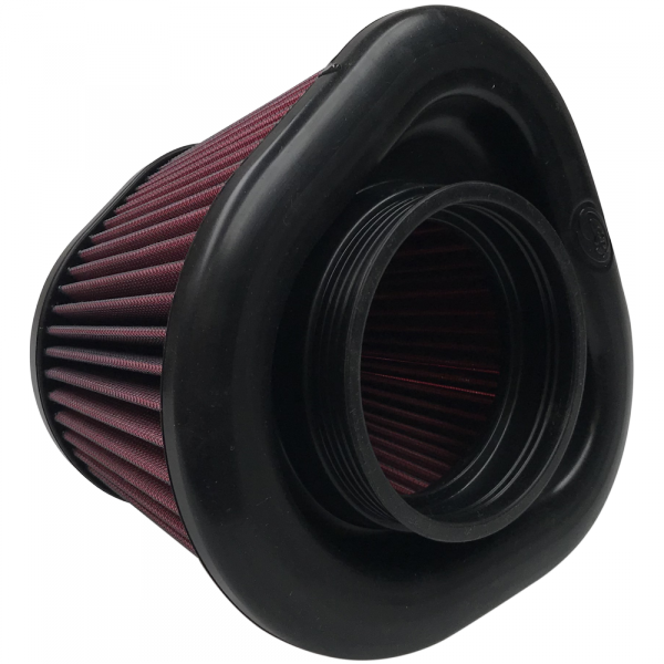 ~(3.4-Lbs.-12X9x9)~-Air-Filter-For-Intake-Kits-75-5068-Oiled-Cotton-Cleanable-Red-S-B