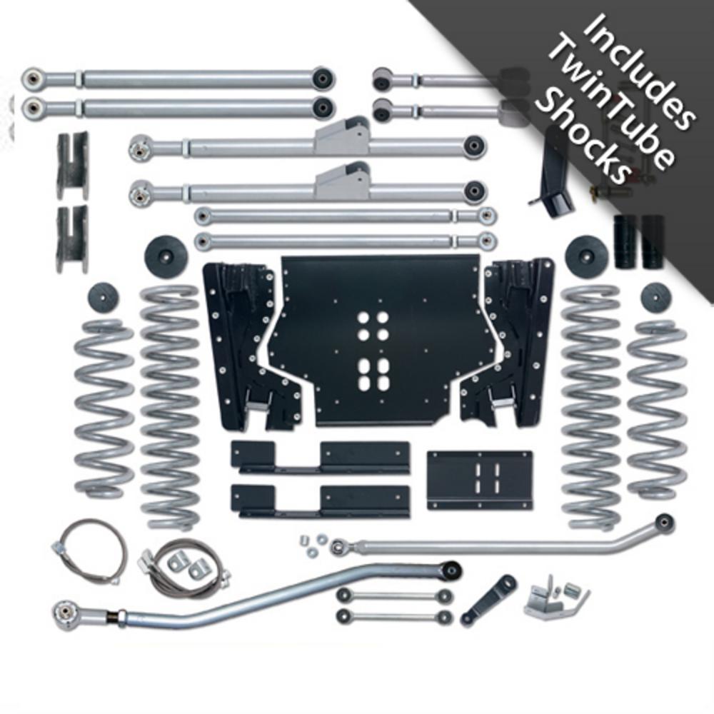 3.5-In.-Extreme-Duty-Long-Arm-Lift-Kit-W.-Rear-Track-Bar-W.-Mono-Tube-Shocks