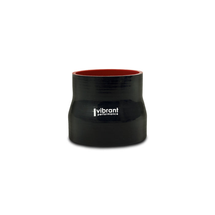 3.5In-I.D.-X-4.250In-I.D.-X-4.5In-Long-4-Ply-Gloss-Black-Silicone-Transition-Hose
