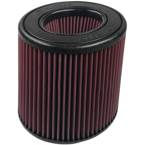 ~(3.6-Lbs.-12X9x9)~-Air-Filter-For-Intake-Kits-75-5065-75-5058-Oiled-Cotton-Cleanable-Red-S-B