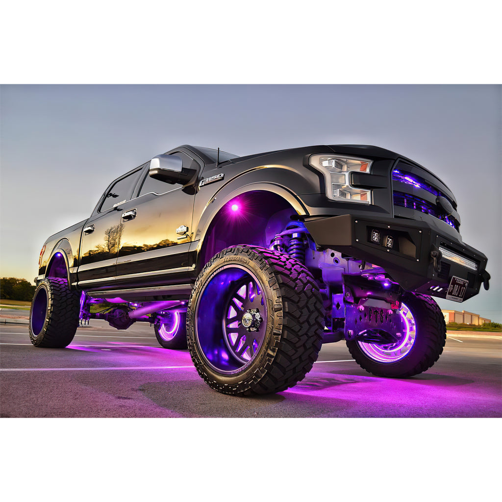 ~(3.6-Lbs.-8X5x5)~-Oracle-Bluetooth-Colorshift-Underbody-Rock-Light-Kit---4-Pcs