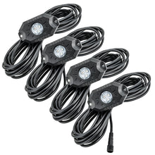 Load image into Gallery viewer, ~(3.6-Lbs.-8X5x5)~-Oracle-Bluetooth-Colorshift-Underbody-Rock-Light-Kit---4-Pcs