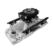 Load image into Gallery viewer, FiTech Fuel Injection 30-11-415 Ultra Port, 1000 HP Chevy Big Block Oval Port EFI System, Classic Black