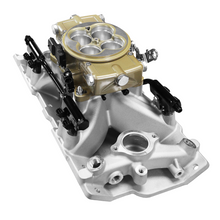 Load image into Gallery viewer, FiTech Fuel Injection 30-12-414 Ultra Port, 1000 HP Chevy Small Block Port EFI System, Classic Gold