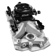 Load image into Gallery viewer, FiTech Fuel Injection 30-12-511 Ultra Port, 500 HP Chevy Small Block Port EFI System, Uni Black