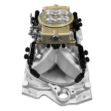 Load image into Gallery viewer, FiTech Fuel Injection 30-12-514 Ultra Port, 500 HP Chevy Small Block Port EFI System, Classic Gold