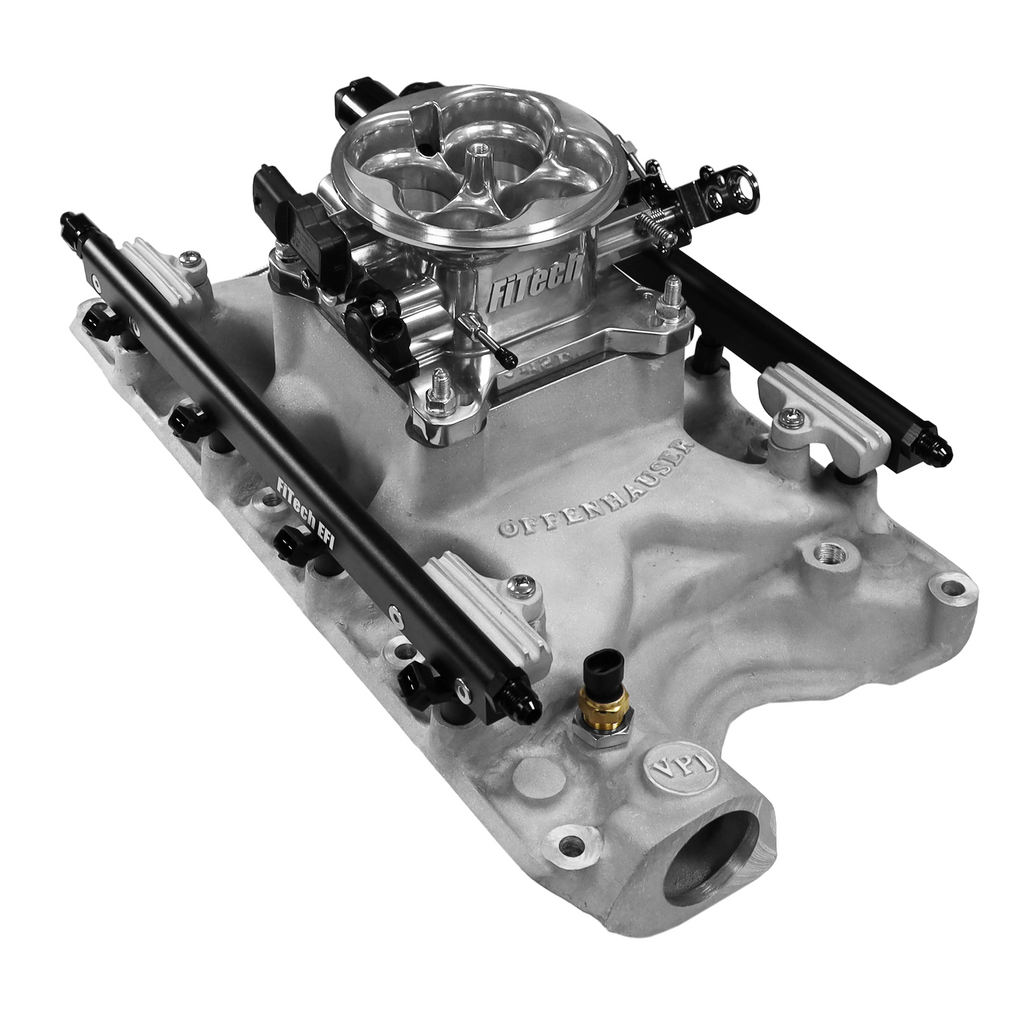 FiTech Fuel Injection 30-18-410 Ultra Port, 1000 HP Ford 351W, Offenhauser VPI,  Port EFI System, Uni Brilliant