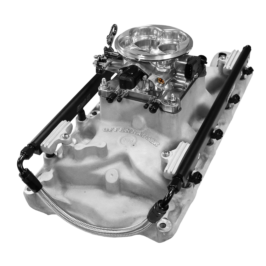 FiTech Fuel Injection 30-18-410 Ultra Port, 1000 HP Ford 351W, Offenhauser VPI,  Port EFI System, Uni Brilliant