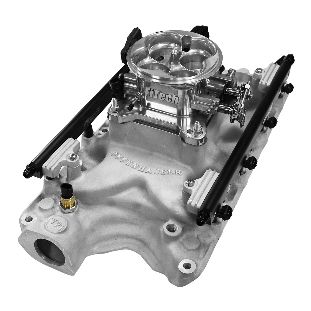 FiTech Fuel Injection 30-18-410 Ultra Port, 1000 HP Ford 351W, Offenhauser VPI,  Port EFI System, Uni Brilliant
