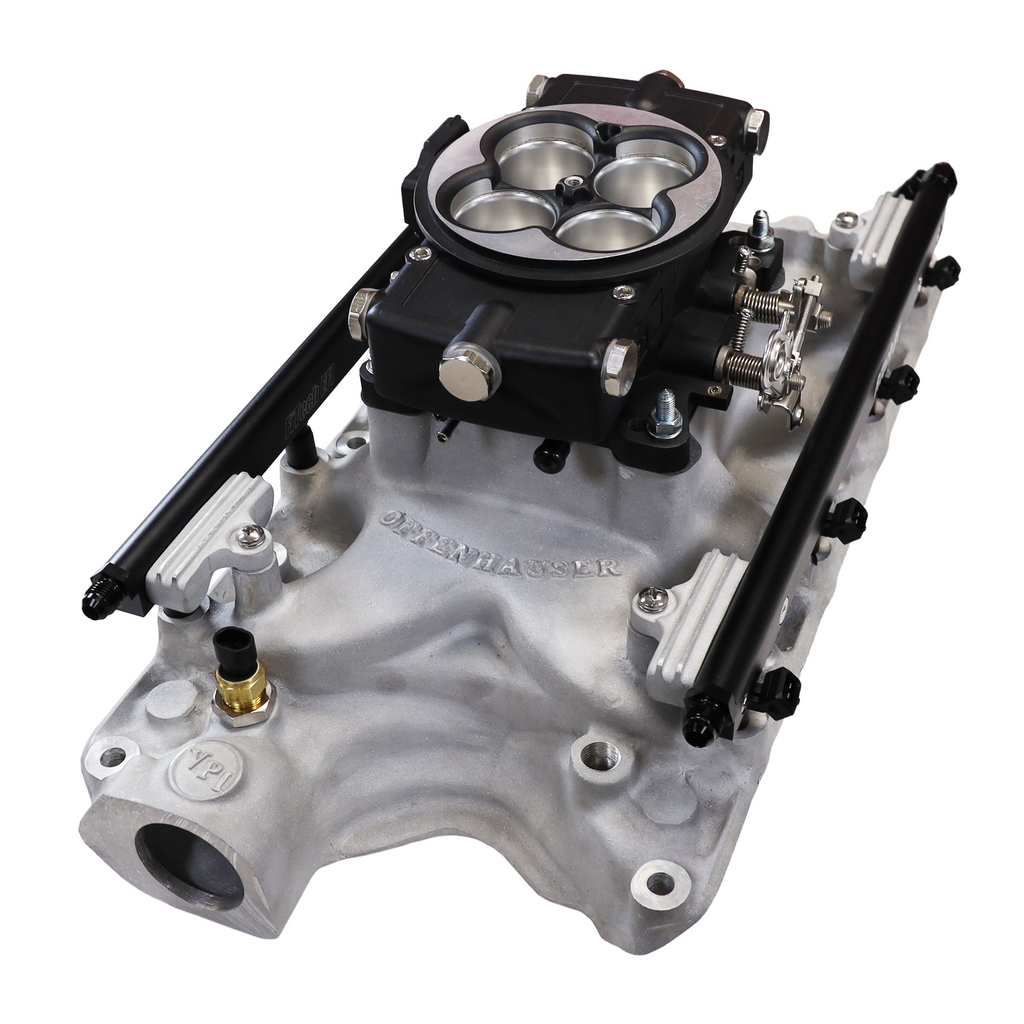 FiTech Fuel Injection 30-18-415 Ultra Port, 1000 HP Ford 351W, Offenhauser VPI,  Port EFI System,  Classic Black