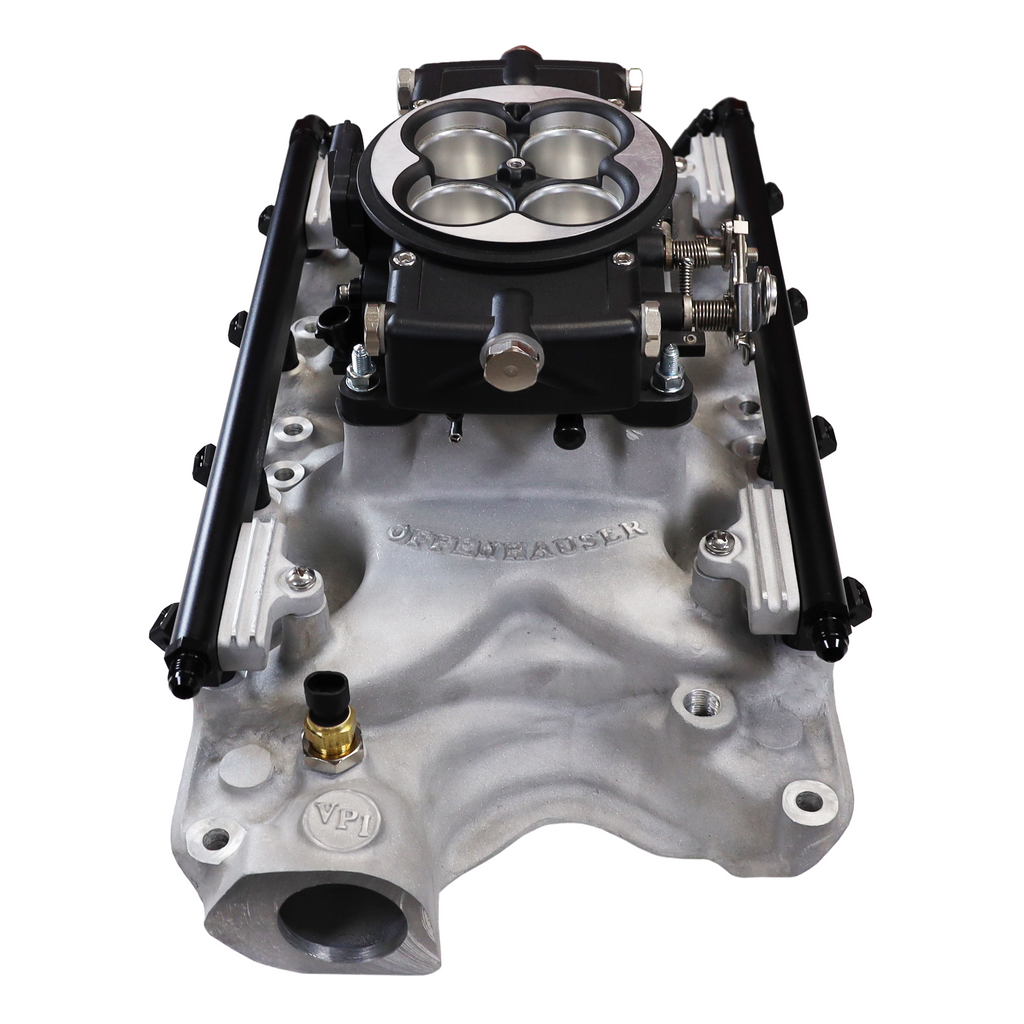 FiTech Fuel Injection 30-18-415 Ultra Port, 1000 HP Ford 351W, Offenhauser VPI,  Port EFI System,  Classic Black