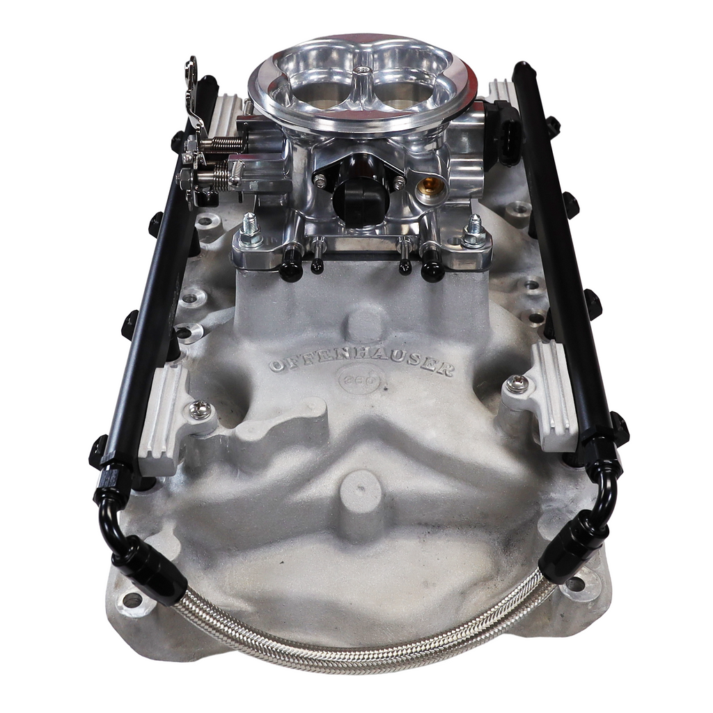 FiTech Fuel Injection 30-18-510 Ultra Port, 500 HP Ford 351W, Offenhauser VPI,  Port EFI System, Uni Brilliant