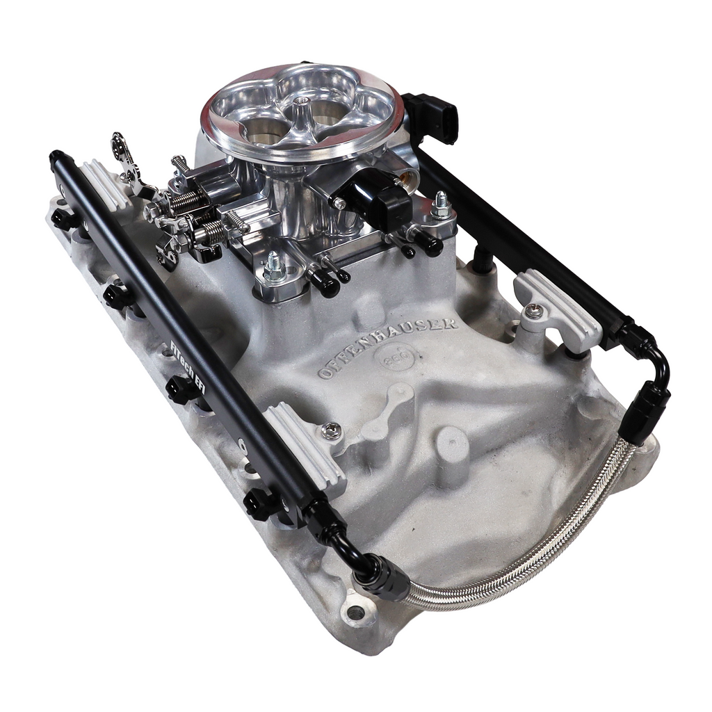 FiTech Fuel Injection 30-18-510 Ultra Port, 500 HP Ford 351W, Offenhauser VPI,  Port EFI System, Uni Brilliant