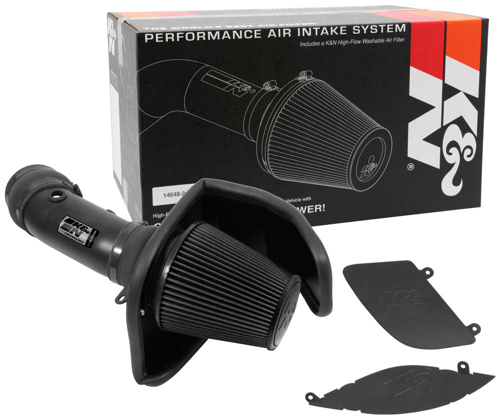 K&N 30-2553TTK Performance Air Intake System for Select Dodge Challenger, Dodge Charger