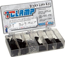 Load image into Gallery viewer, Lokar 30-890-11 T Clamp Brake Line Kit