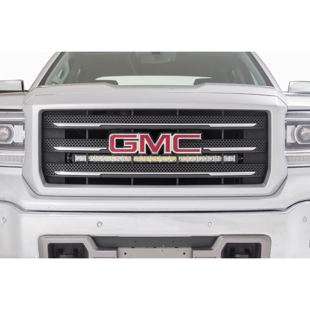 30-Inch-Curved-Cree-Led-Grille-Kit-Single-Row-14-18-SilveradoSierra-1500-Rough-Country