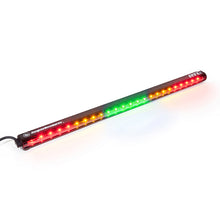 Load image into Gallery viewer, 30-Inch-Light-Bar-Rtl-G-Solid-Amber,-Green-Center,-Flashing-Amber-Baja-Designs