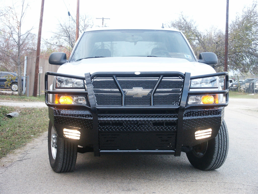 Frontier Truck Gear 300-20-3009 Original Front Bumper Replacement for Select Chevrolet Avalanche 1500, Chevrolet Avalanche 2500, Chevrolet Silverado 1500, Chevrolet Silverado HD, Chevrolet Silverado