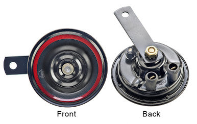 Wolo Horns 305-2T DISC-High Tone Disc Horn, Two (2) Terminals, Universal  Replacement.