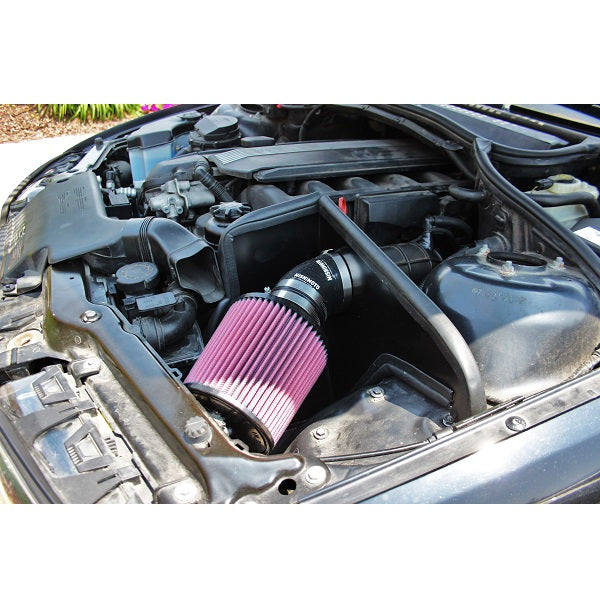 Mishimoto MMAI-E46-99BK BMW E46 Performance Air Intake, 1999-2005 Black for Select BMW 320i, BMW 323Ci, BMW 323i, BMW 323is, BMW 325Ci, BMW 325i, BMW 325xi, BMW 328Ci, BMW 328i, BMW 328is