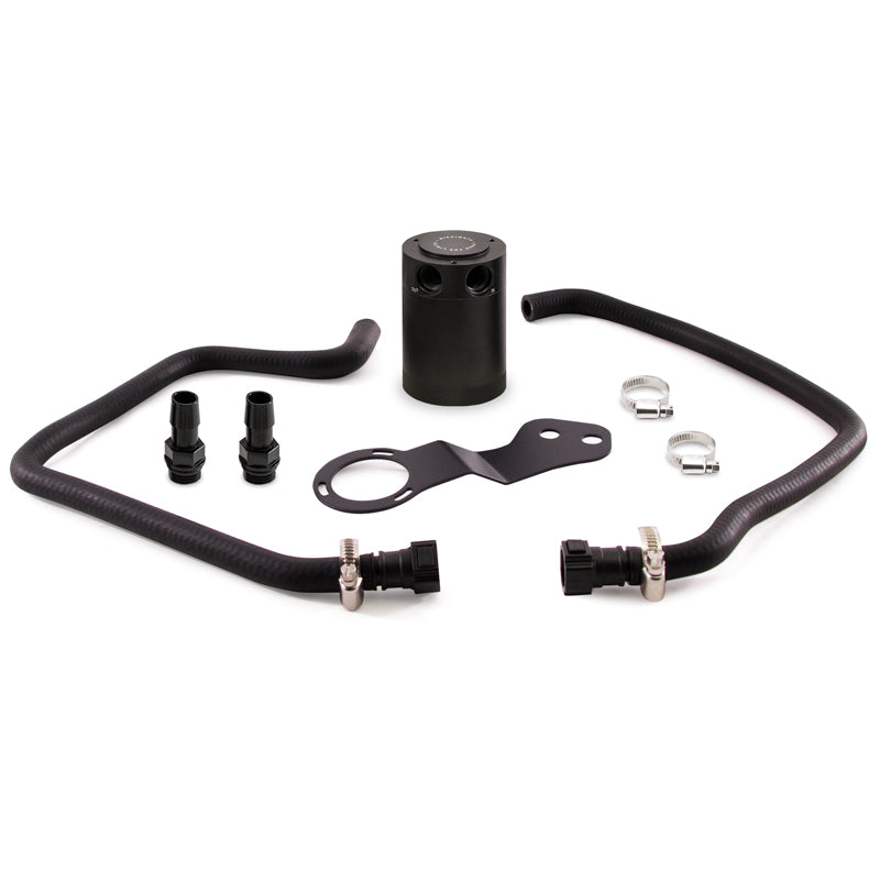 Mishimoto MMBCC-CAM8-16PBE Chevrolet Camaro SS Baffled Oil Catch Can 2016-2024 for Select Chevrolet Camaro
