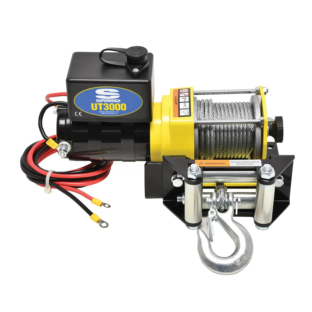 3000-Lbs-12V-Dc-316In-X-40Ft-Steel-Rope-Ut3000-Winch