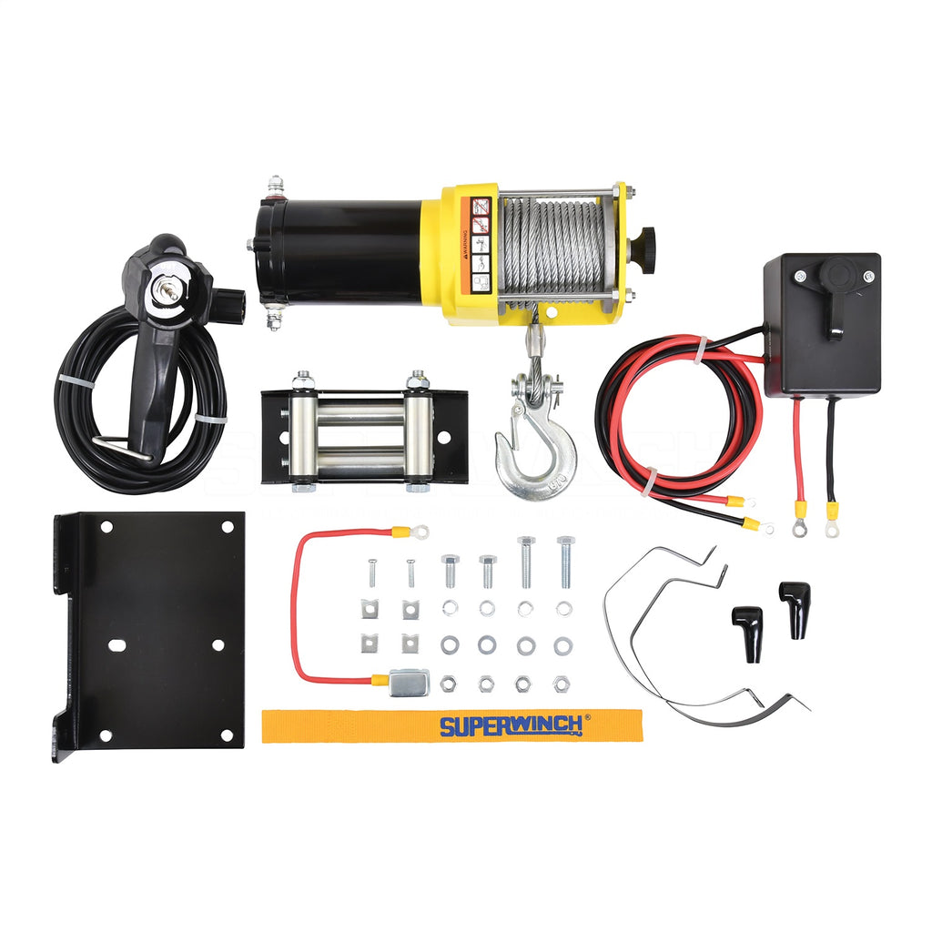 3000-Lbs-12V-Dc-316In-X-40Ft-Steel-Rope-Ut3000-Winch