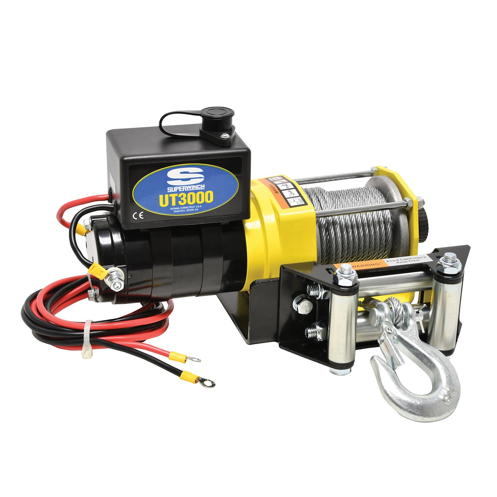 3000-Lbs-12V-Dc-316In-X-40Ft-Steel-Rope-Ut3000-Winch