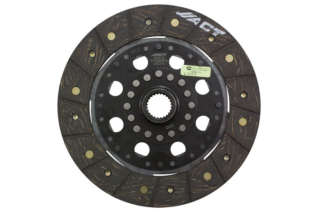 Advanced Clutch 3000116 ACT Performance Street Rigid Clutch Disc for Select Acura Integra, Honda CR-V, Honda Civic, Honda Civic del Sol