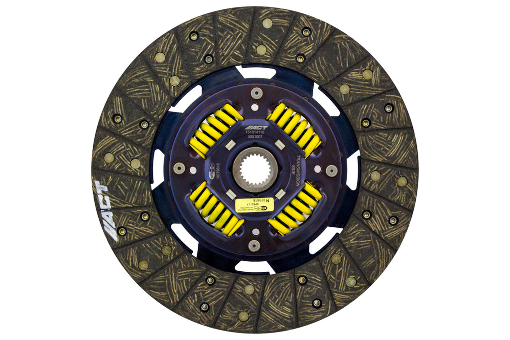Advanced Clutch 3001007 ACT Performance Street Sprung Clutch Disc for Select Ford Mustang