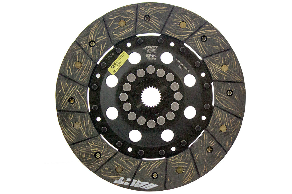 Advanced Clutch 3001010 ACT Performance Street Rigid Clutch Disc for Select Ford Focus