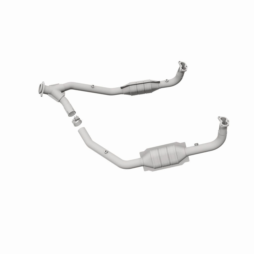 MagnaFlow Exhaust Products 93690 HM Grade Direct-Fit Catalytic Converter for Select Land Rover Defender 90, Land Rover Discovery