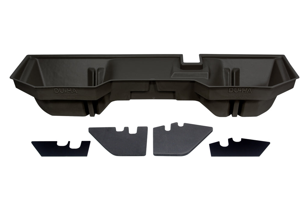 DU-HA 30017 DÜHA 30017 Underseat Storage/Gun Case - Dark Gray for Select Dodge Ram 1500, Dodge Ram 2500, Dodge Ram 3500, Ram 1500, Ram Classic, Ram 2500, Ram
