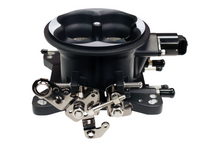 Load image into Gallery viewer, FiTech Fuel Injection 30032 UNIVERSAL 4150 4BBL Throttle Body,  Black