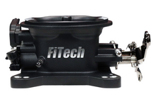 Load image into Gallery viewer, FiTech Fuel Injection 30034 Universal 4150 4BBL Throttle Body, Black finish, TMAP Sensor