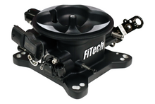 Load image into Gallery viewer, FiTech Fuel Injection 30034 Universal 4150 4BBL Throttle Body, Black finish, TMAP Sensor