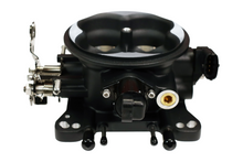 Load image into Gallery viewer, FiTech Fuel Injection 30034 Universal 4150 4BBL Throttle Body, Black finish, TMAP Sensor
