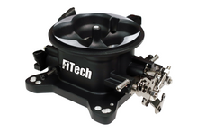 Load image into Gallery viewer, FiTech Fuel Injection 30034 Universal 4150 4BBL Throttle Body, Black finish, TMAP Sensor