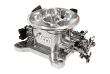 Load image into Gallery viewer, FiTech Fuel Injection 30035 Universal 4150 4BBL Throttle Body, Brilliant finish, TMAP sensor