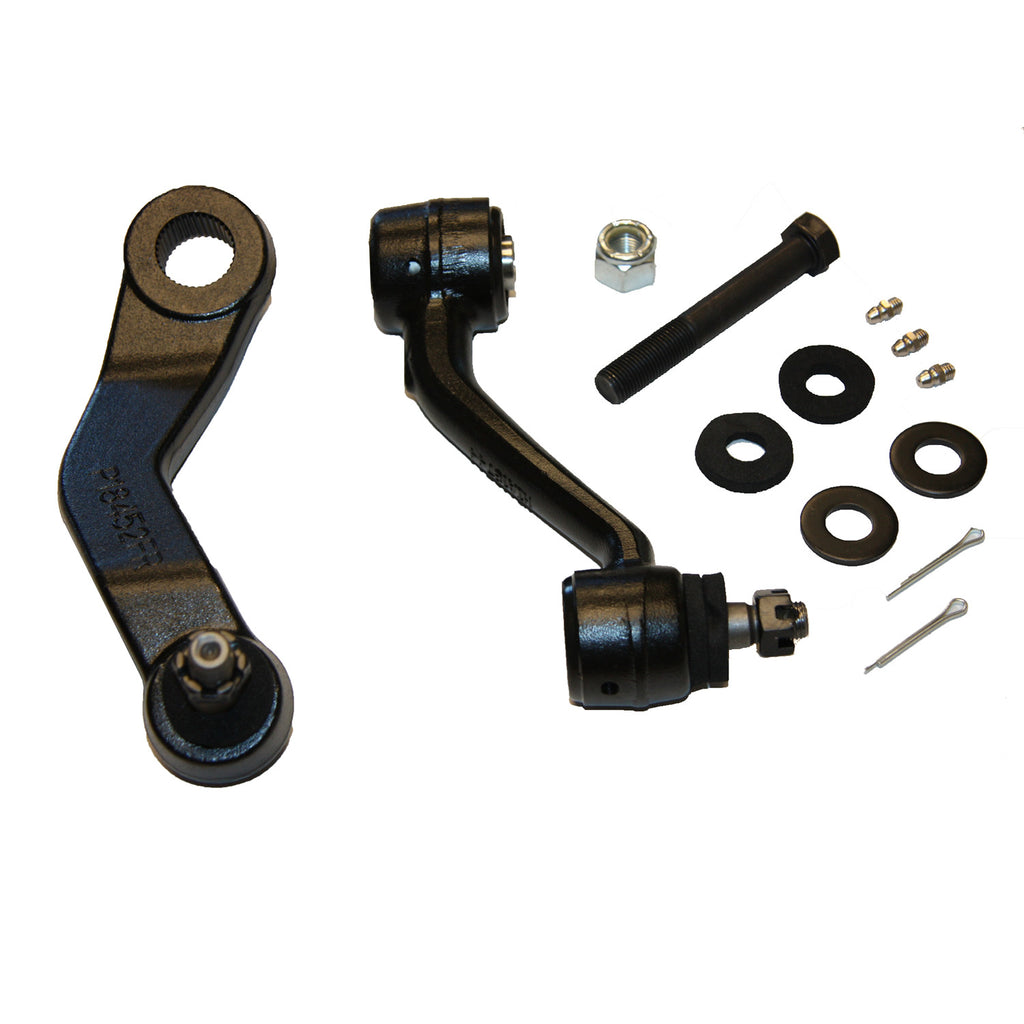 Hotchkis Performance 3004 66-76 Mopar Quick 12:1 Ratio Pitman /Idler Steering Arm for A B or E Body cars for Select Dodge Challenger, Dodge Charger, Dodge Coronet, Dodge Dart, Plymouth Barracuda, Plymouth Belvedere, Plymouth Belvedere II, Plymouth Cuda,