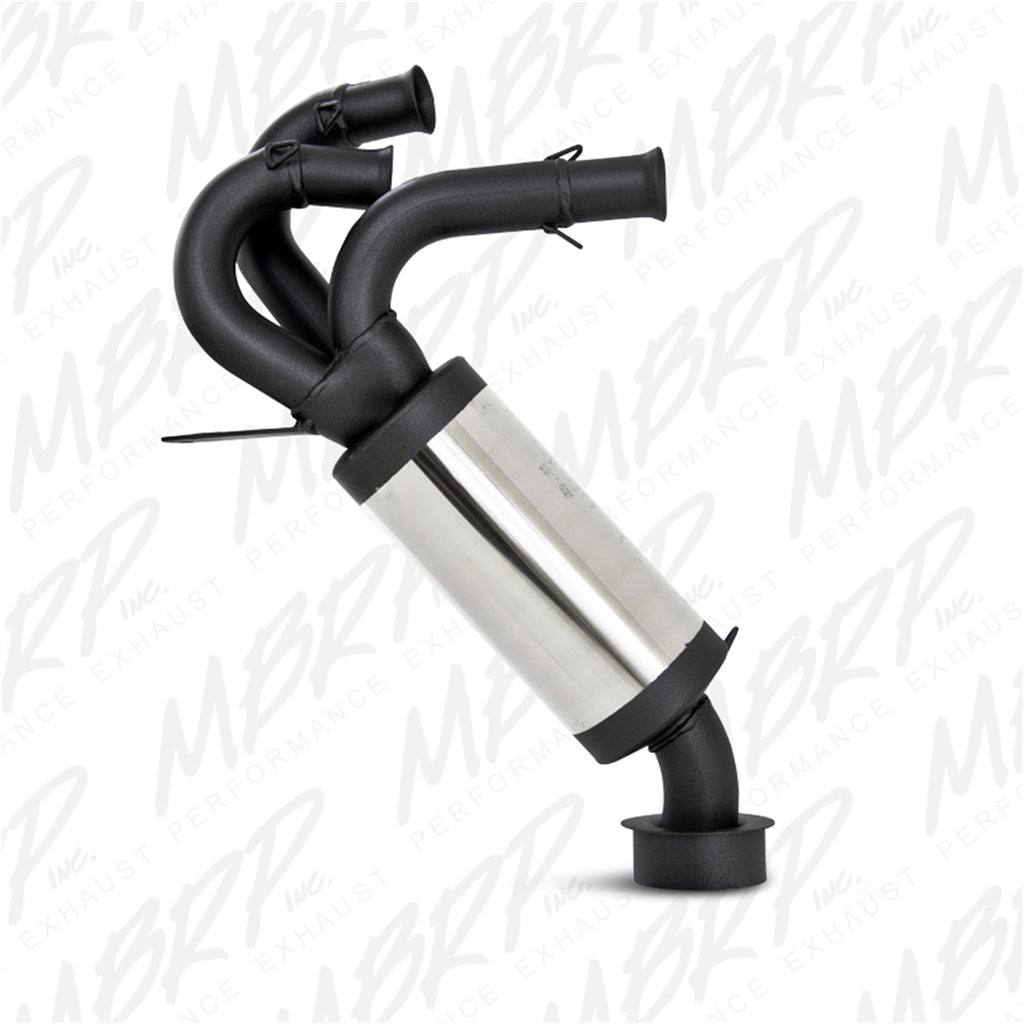 MBRP Exhaust 3010311 Snowmobile Race Exhaust for Select Yamaha SRX600, Yamaha SRX700
