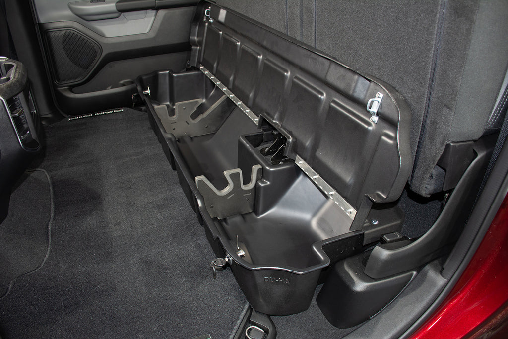DU-HA 30120 DÜHA 30120 Lockbox Underseat Storage / Gun Case - Black for Select Ram