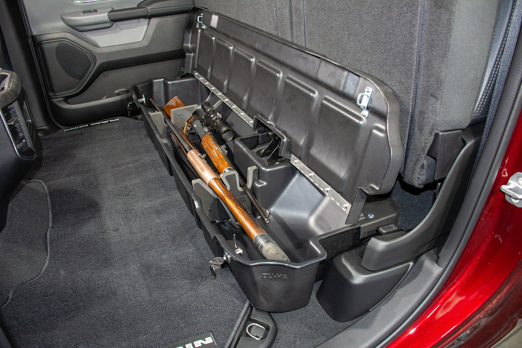 DU-HA 30120 DÜHA 30120 Lockbox Underseat Storage / Gun Case - Black for Select Ram